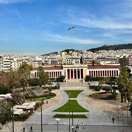 Marnis- View Of The Archeological Museum_ Athens Greece Daire Dış mekan fotoğraf